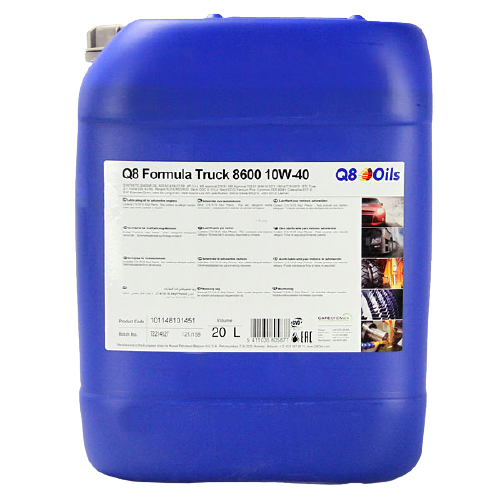 Моторное масло Q8 Formula Truck 8600 10W-40, 20л